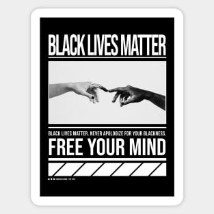 Black Lives Matter | Free Your Mind Sticker